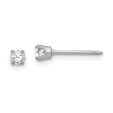 inverness-18k-white-3mm-cz-earrings-SolomonJeweler-Wichita-KS-CustomJewelry