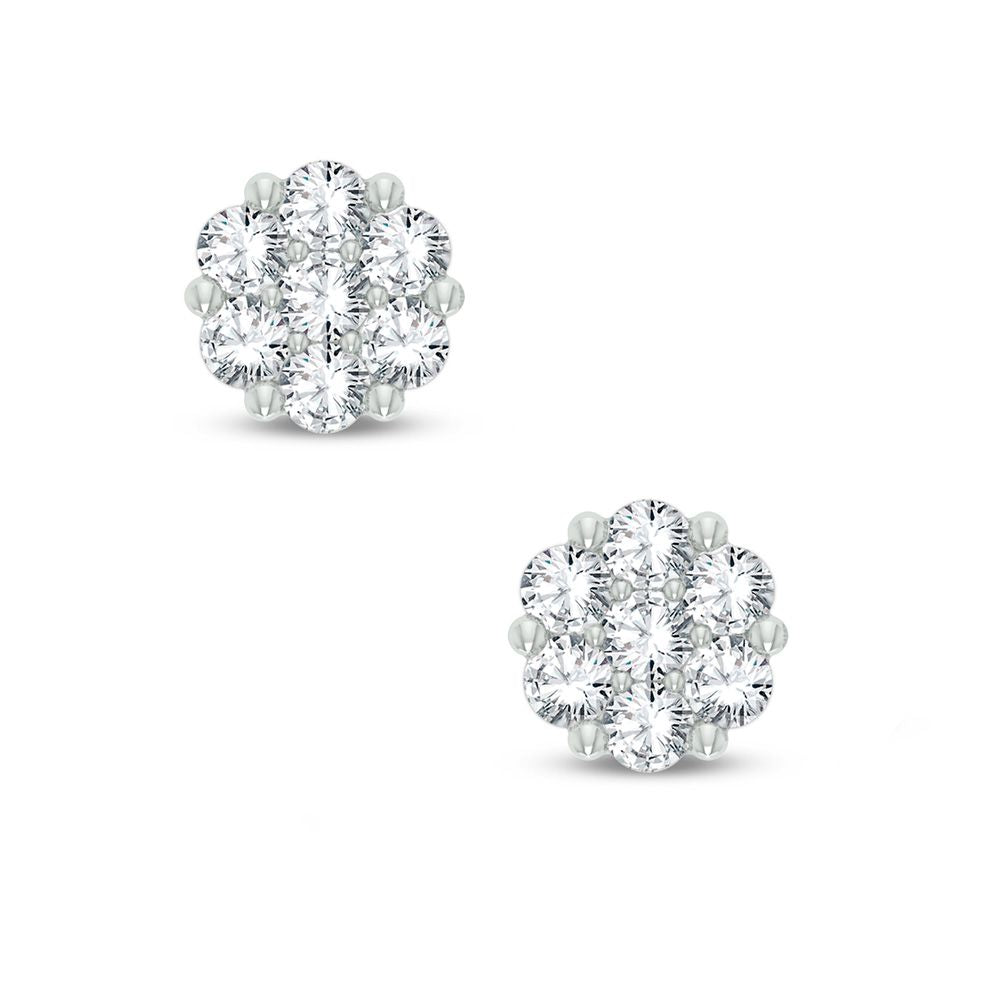14K 0.50CT DIAMOND EARRING - Solomon Jewelers