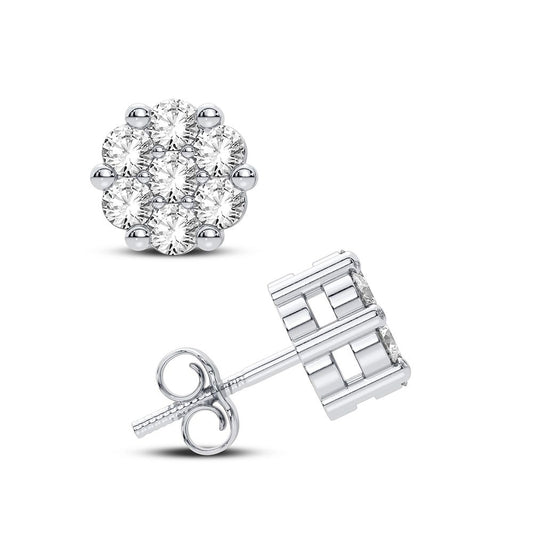 10K 0.36CT Diamond Earring - Solomon Jewelers