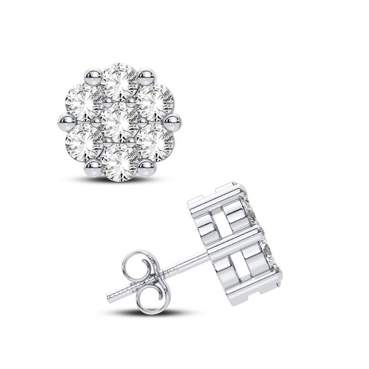 10K 0.71CT Diamond Earring - Solomon Jewelers