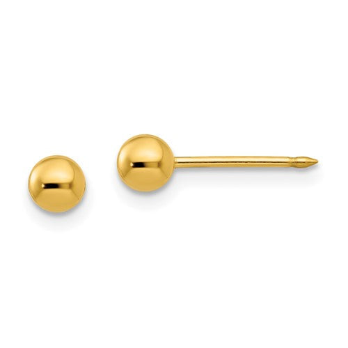 inverness-14k-4mm-ball-post-earrings-SolomonJeweler-Wichita-KS-CustomJewelry