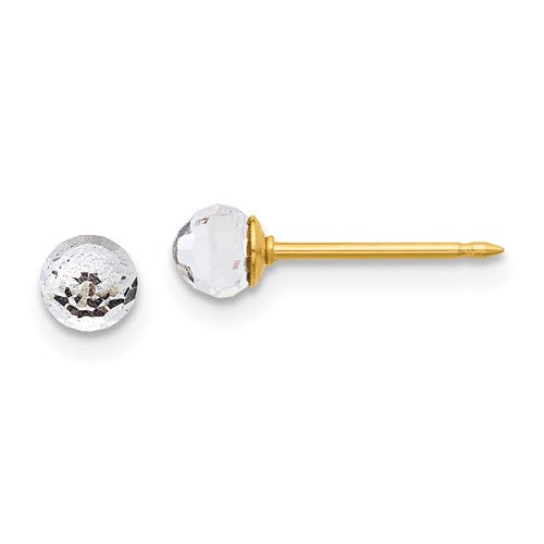inverness-14k-polished-4mm-crystal-faceted-ball-post-earrings-SolomonJeweler-Wichita-KS-CustomJewelry