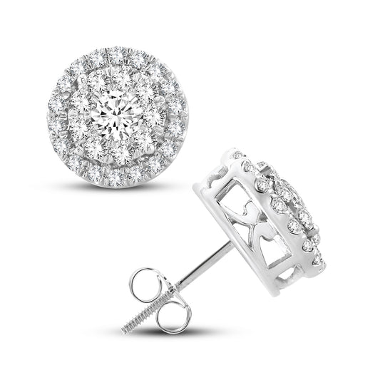 14K  1.01CT  Diamond Earring - Solomon Jewelers