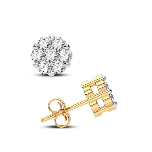 14K 3.00CT Diamond Earring - Solomon Jewelers