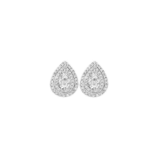 14K  0.75CT  Diamond  Earring - Solomon Jewelers