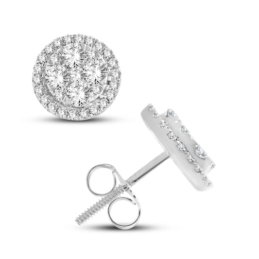 14K  0.67CT  Diamond  Earring - Solomon Jewelers