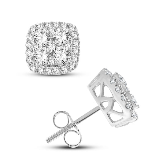 14K  1.00CT  DIAMOND  EARR - Solomon Jewelers