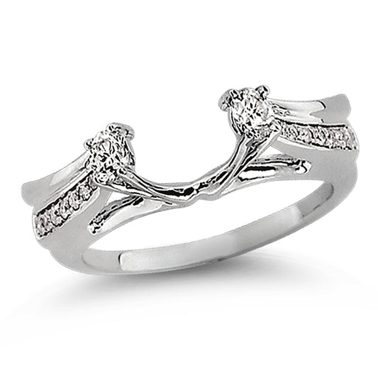 14K  0.33CT  Diamond  RING GUARD - Solomon Jewelers