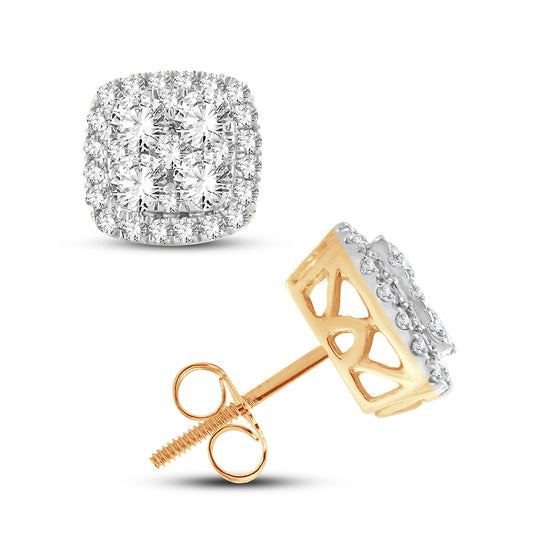 14K  1.00CT  DIAMOND  EARR - Solomon Jewelers