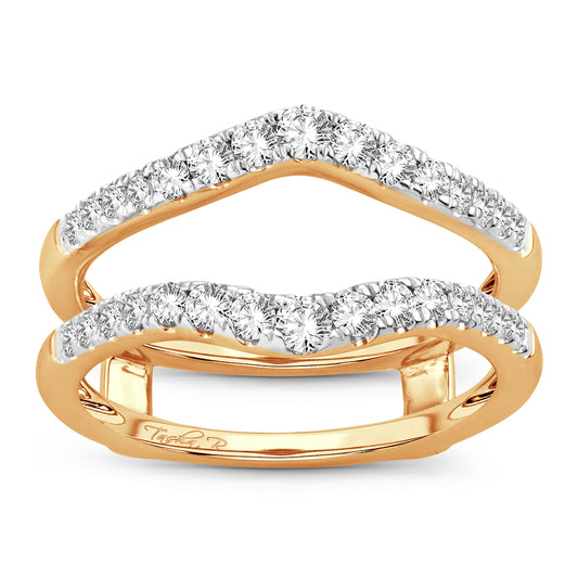 14K  0.50CT  DIAMOND  RING GUARD - Solomon Jewelers
