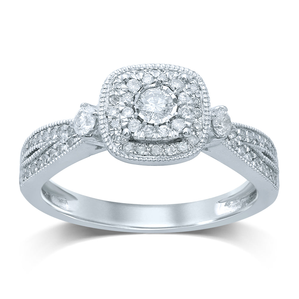 14K 0.40CT  Diamond RING - Solomon Jewelers