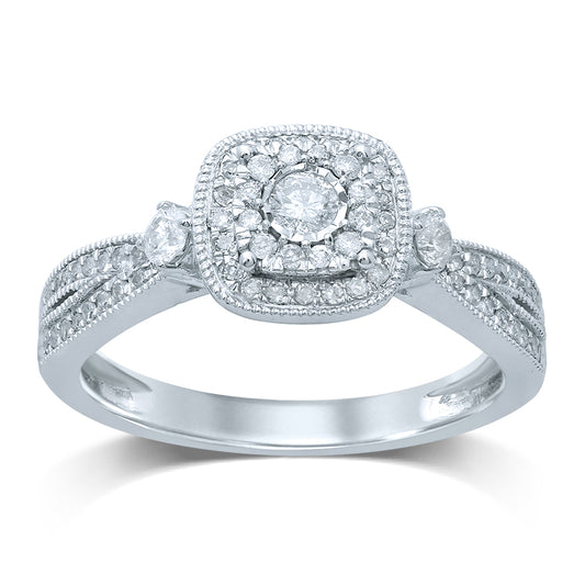14K 0.40CT  Diamond RING - Solomon Jewelers