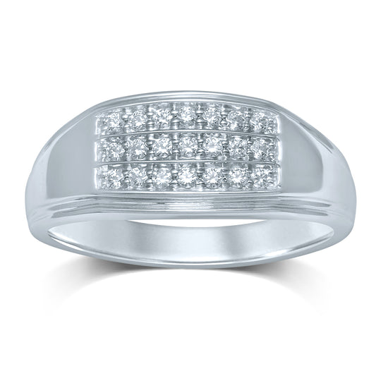 14K 0.25CT Diamond RING - Solomon Jewelers