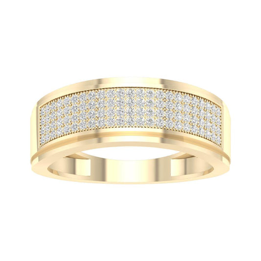 10K 0.30ct Mens Band - Solomon Jewelers
