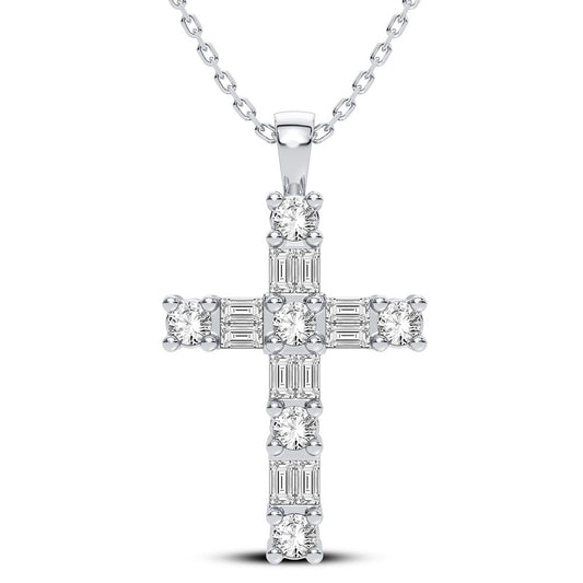 14K 0.50CT Diamond Pendant - Solomon Jewelers