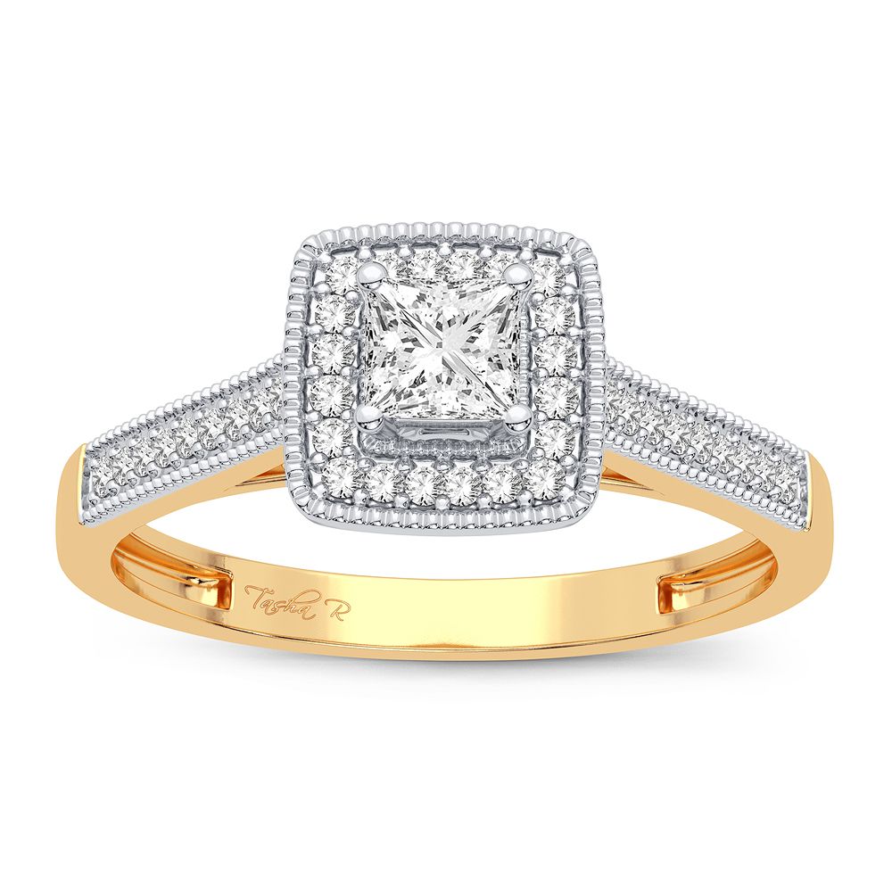 14K 0.21CT DIAMOND Ring