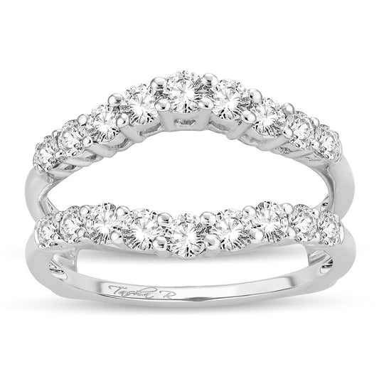 14K 1.00CT Diamond RING GUARD - Solomon Jewelers