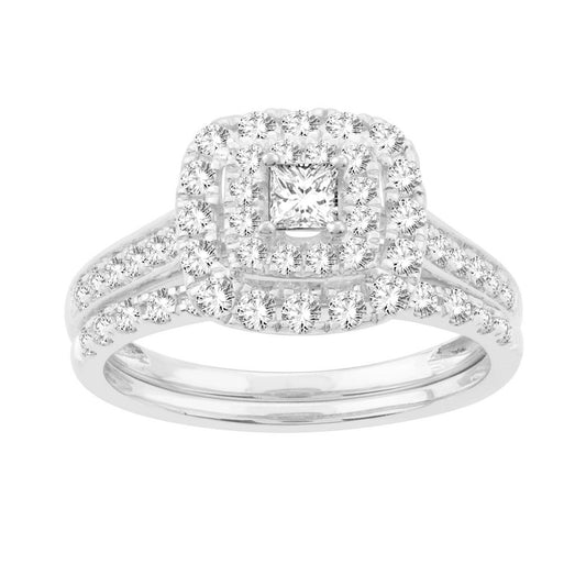 14K 1.00CT DIAMOND BRIDAL RING - Solomon Jewelers