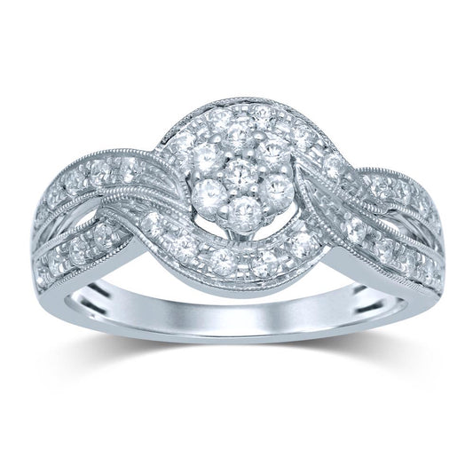 14K 0.50CT Diamond RING - Solomon Jewelers