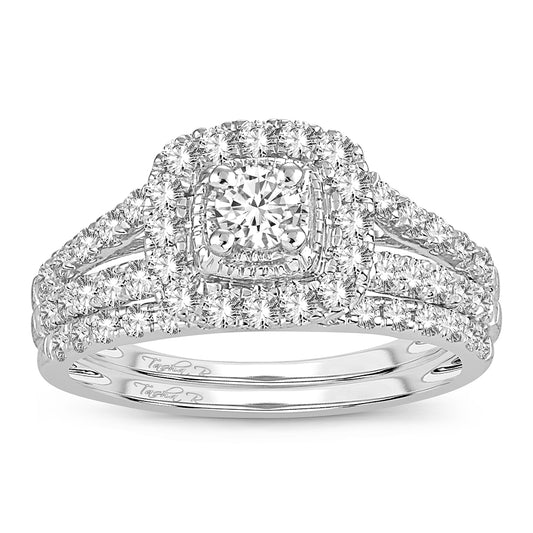 14K 1.00CT DIAMOND BRIDAL RING - Solomon Jewelers