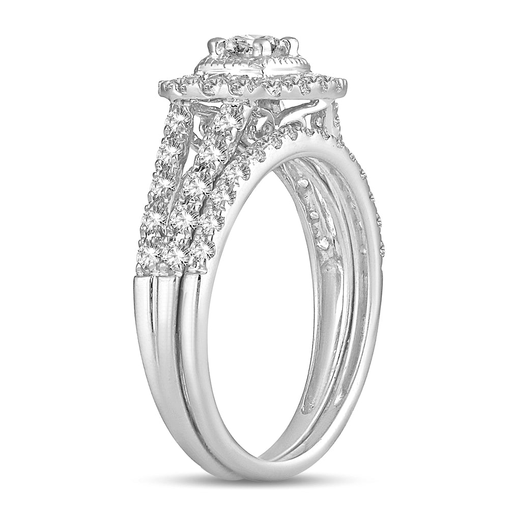 14K 1.00CT DIAMOND BRIDAL RING - Solomon Jewelers