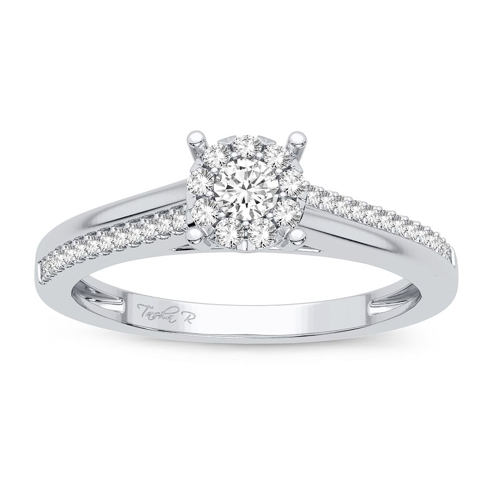 14K 0.20CT Diamond Ring - Solomon Jewelers
