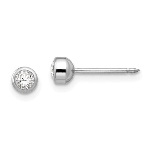 inverness-14k-white-gold-4mm-april-crystal-bezel-earrings-SolomonJeweler-Wichita-KS-CustomJewelry