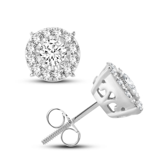 14K 0.52CT DIAMOND EARRING - Solomon Jewelers