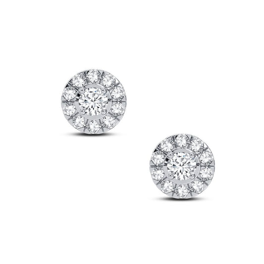 14K 0.25CT DIAMOND EARRING - Solomon Jewelers