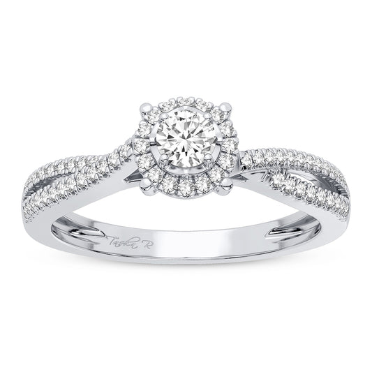 14K 0.25CT Diamond Ring - Solomon Jewelers