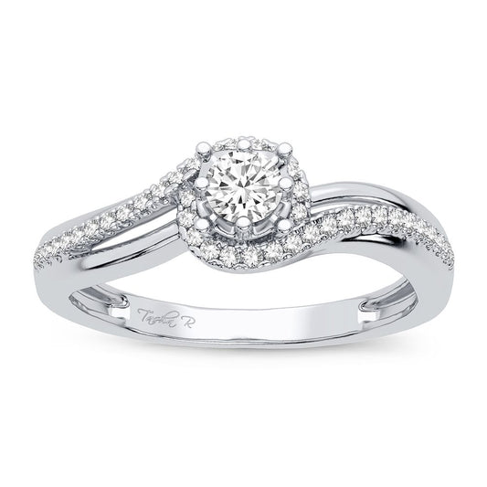 14K 0.20CT Diamond Ring - Solomon Jewelers
