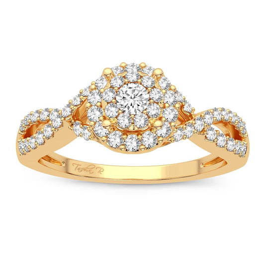 14K 0.38CT DIAMOND Ring