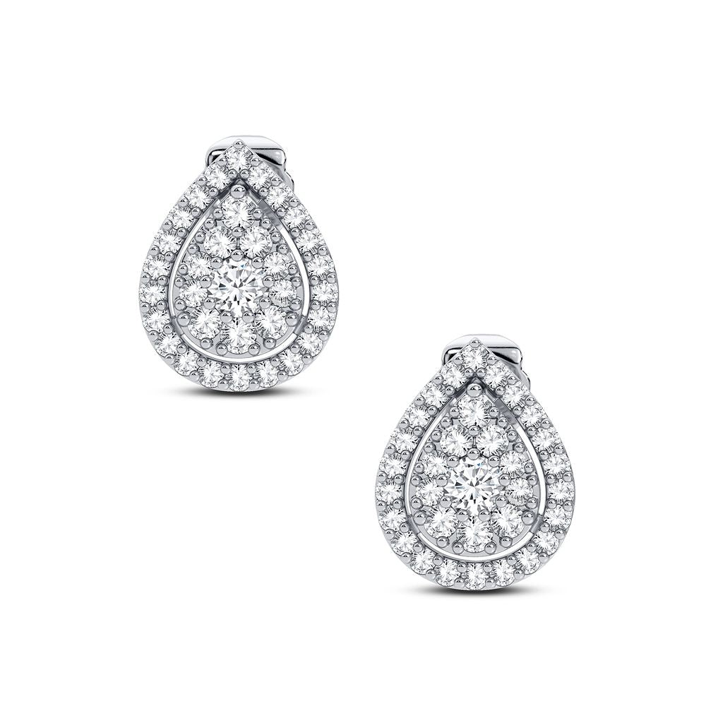14K 0.31CT DIAMOND EARRING - Solomon Jewelers
