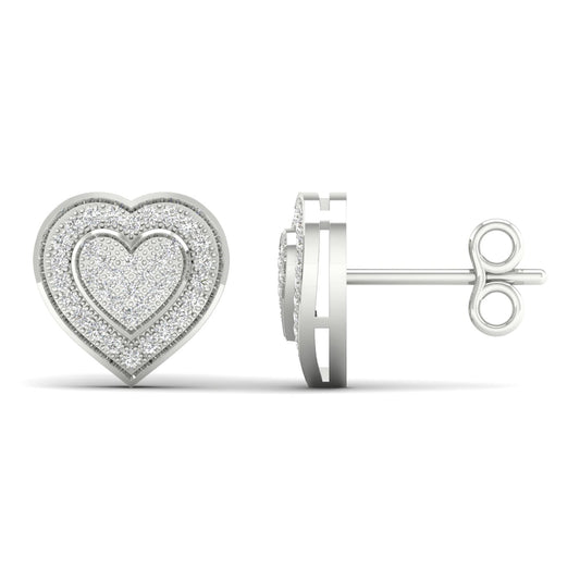 10K 0.20CT Diamond Earring - Solomon Jewelers