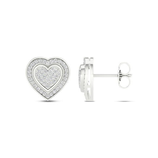 10K 0.30CT Diamond Earring - Solomon Jewelers