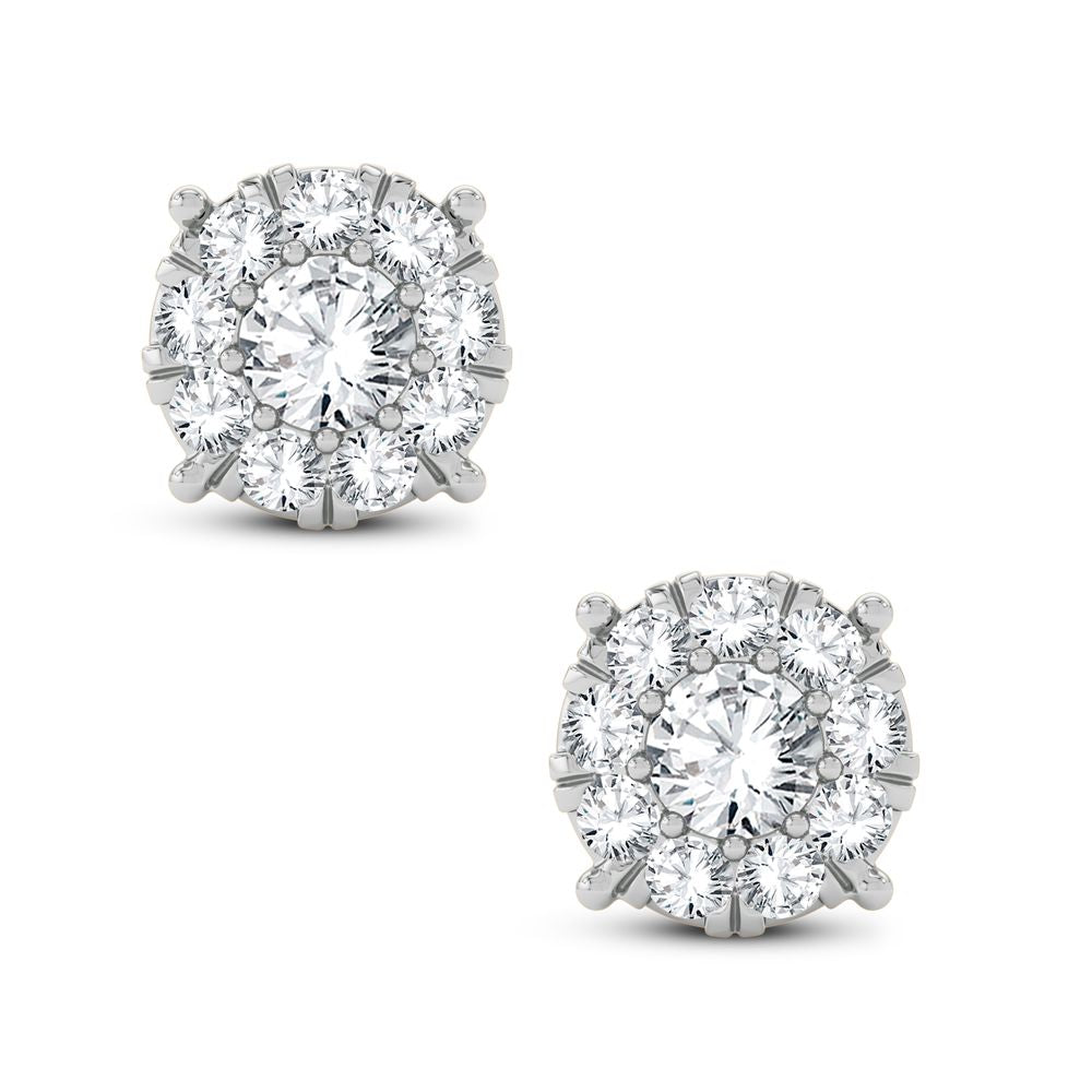 14K 0.25CT Diamond Earring - Solomon Jewelers