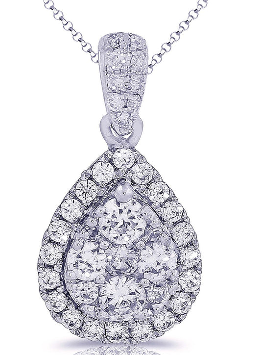 14K 0.73ct DIAMOND Pendant