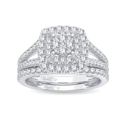 14K 0.75CT Diamond Bridal Ring - Solomon Jewelers