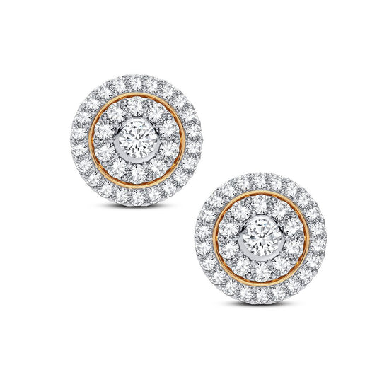14K 0.50CT DIAMOND EARRING - Solomon Jewelers
