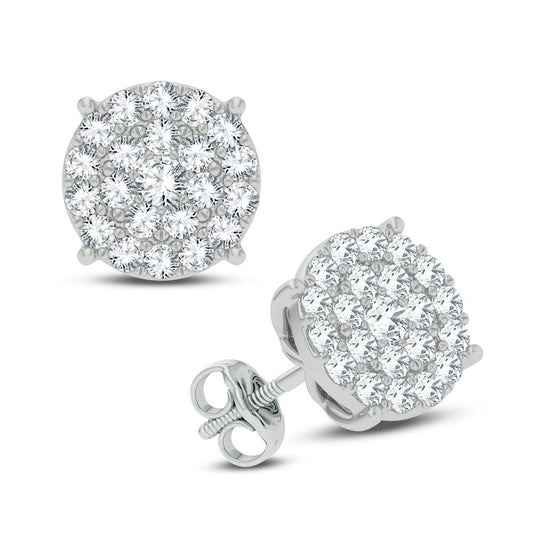 14K 1.00CT DIAMOND EARRING - Solomon Jewelers