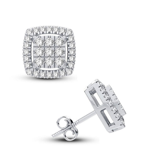 14K 0.50CT Diamond Earring - Solomon Jewelers