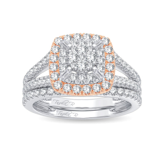 14K 0.75CT Diamond Bridal Ring - Solomon Jewelers