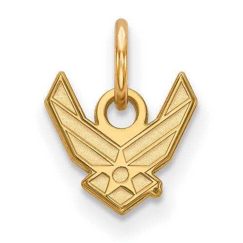 14k-gold-logoart-u-s-air-force-xs-pendant-SolomonJeweler-Wichita-KS-CustomJewelry