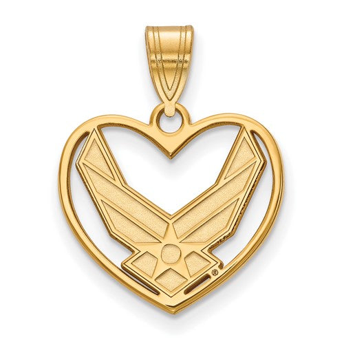 14k-gold-logoart-u-s-air-force-heart-pendant-SolomonJeweler-Wichita-KS-CustomJewelry