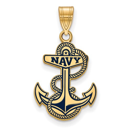 14k-gold-logoart-us-naval-academy-lg-enamel-pendant-SolomonJeweler-Wichita-KS-CustomJewelry