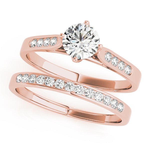 ENGAGEMENT RINGS SINGLE ROW CHANNEL SET - Solomon Jewelers