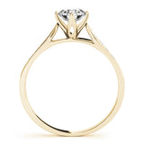 ENGAGEMENT RINGS SINGLE ROW CHANNEL SET - Solomon Jewelers