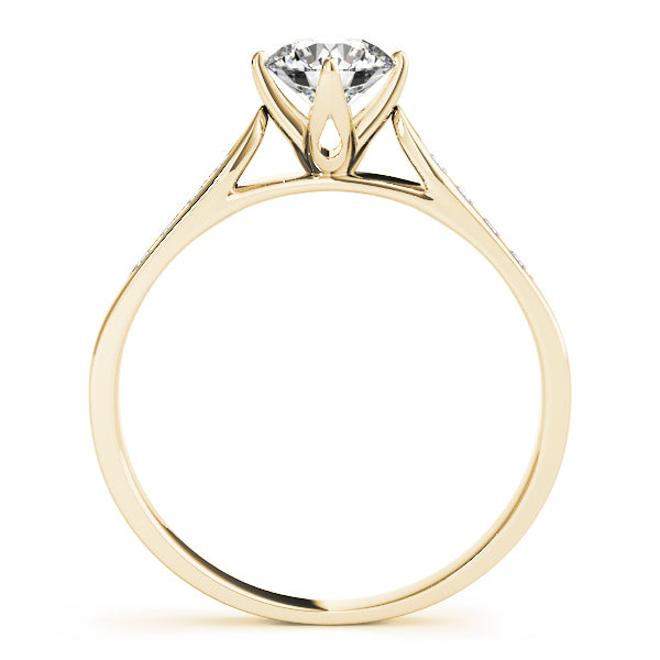 ENGAGEMENT RINGS SINGLE ROW CHANNEL SET - Solomon Jewelers