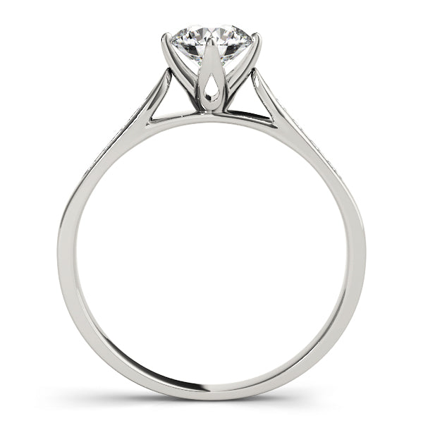 ENGAGEMENT RINGS SINGLE ROW CHANNEL SET