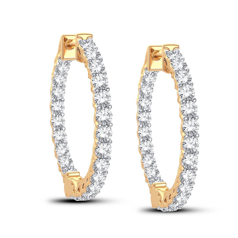 14K 2.00CT DIAMOND Earring